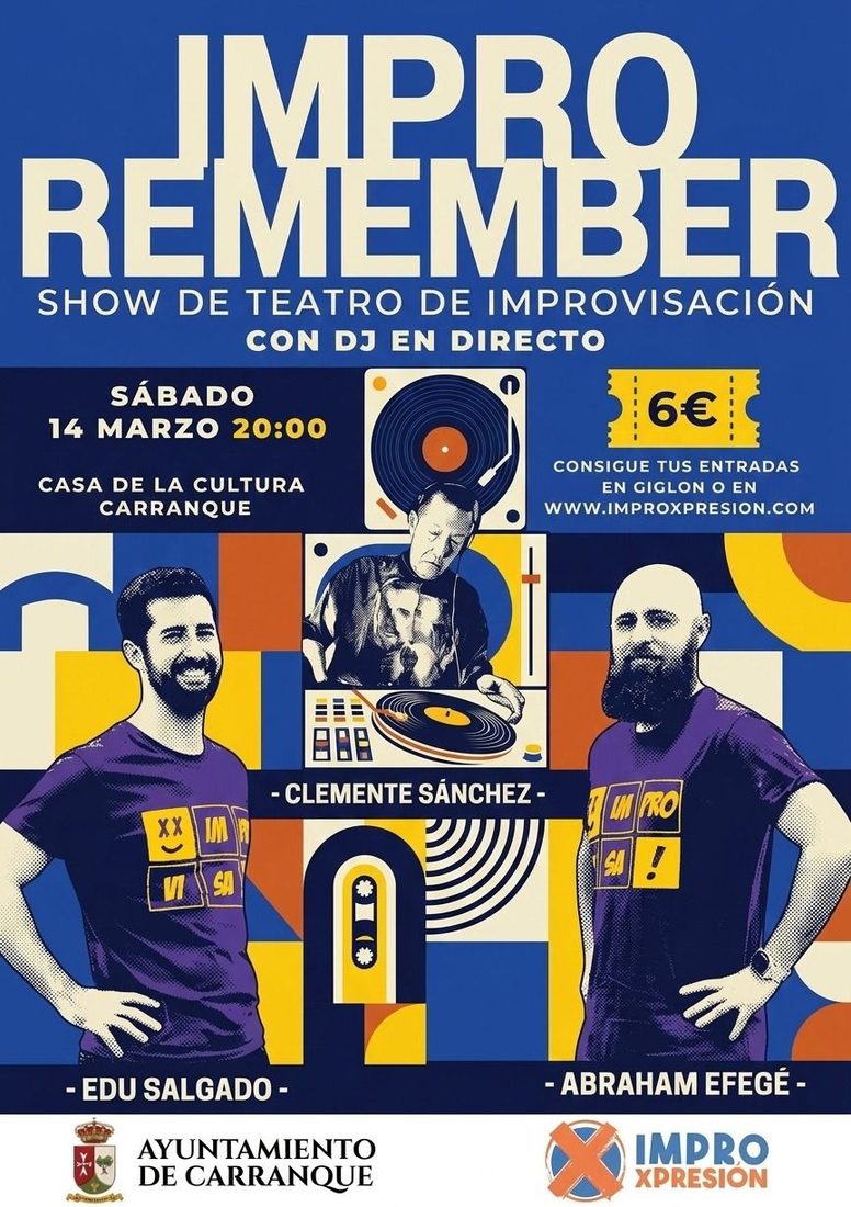 Cartel de Impro Remember