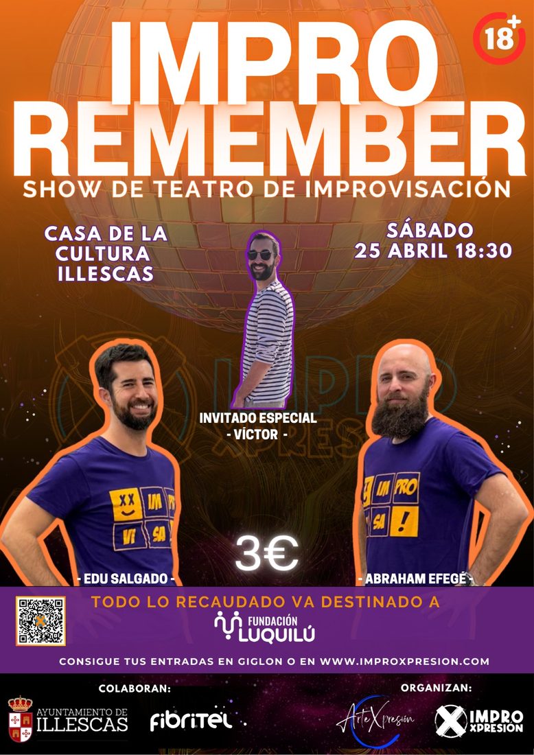Cartel de Impro Remember