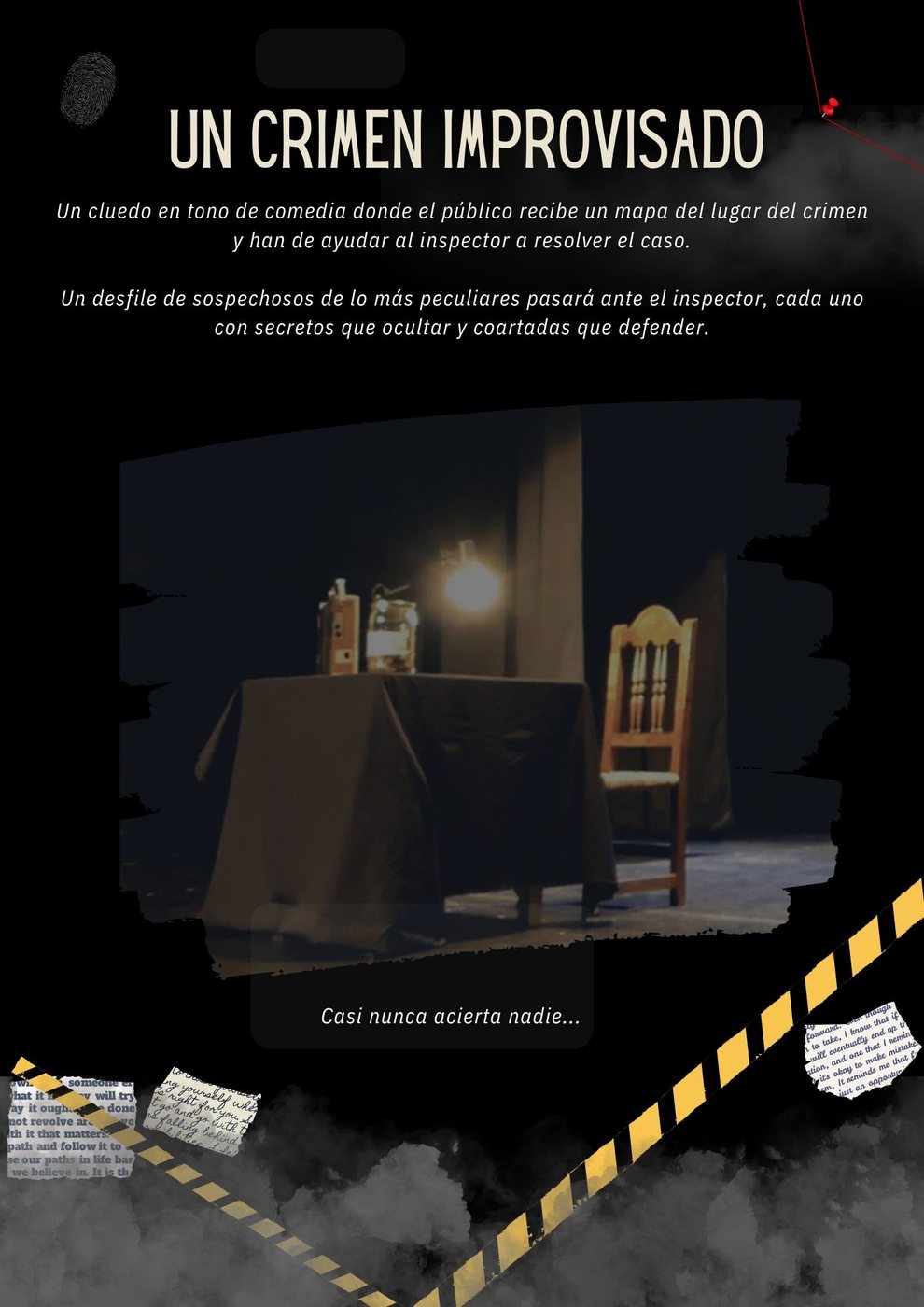 Un crimen improvisado